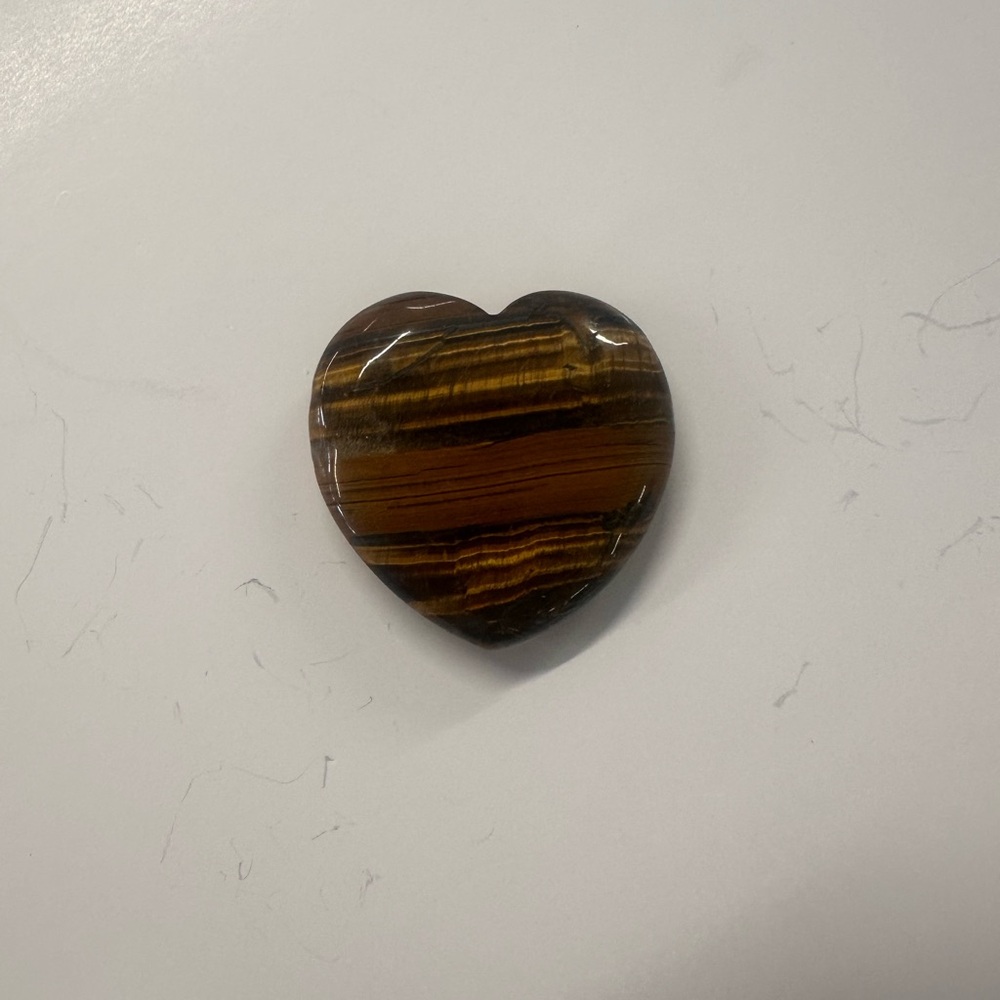 Tigers Eye heart